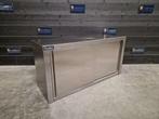 Wandkast | 2 schuifdeuren | RVS | 120 cm, Gebruikt, RVS Meubilair