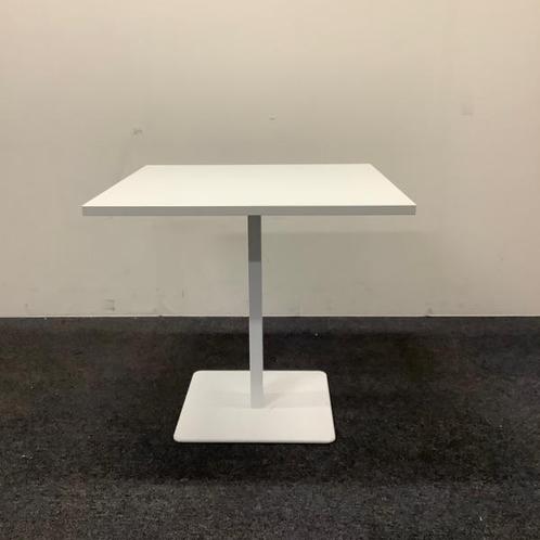 Tweedehands Twinform vierkante tafel, 80x80 cm, wit, Zakelijke goederen, Kantoor en Winkelinrichting | Kantoormeubilair en Inrichting
