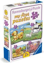 Mijn Eerste Puzzel - Boerderijdierfamilies (2, 4, 6, 8, Kinderen en Baby's, Speelgoed | Kinderpuzzels, Verzenden, Nieuw