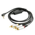 Composiet AV kabel voor PSP Slim & Lite - 1,8, Spelcomputers en Games, Nieuw, Ophalen of Verzenden