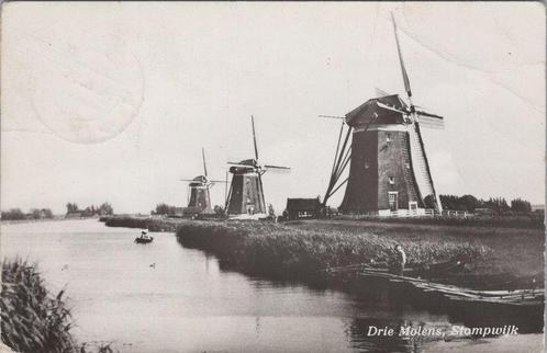 STOMPWIJK - Drie Molens, Verzamelen, Ansichtkaarten | Nederland, Verzenden