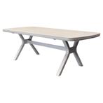 Vespera dining tuintafel 220x100xH74 cm latte, Tuin en Terras, Ophalen of Verzenden, Nieuw