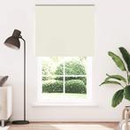 vidaXL Rolgordijn verduisterend 140x230 cm stofbreedte 136,6, Verzenden, Nieuw, Wit