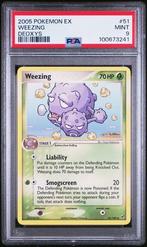 2005 Pokemon EX - Deoxys- Weezing #51 - PSA 9, Nieuw