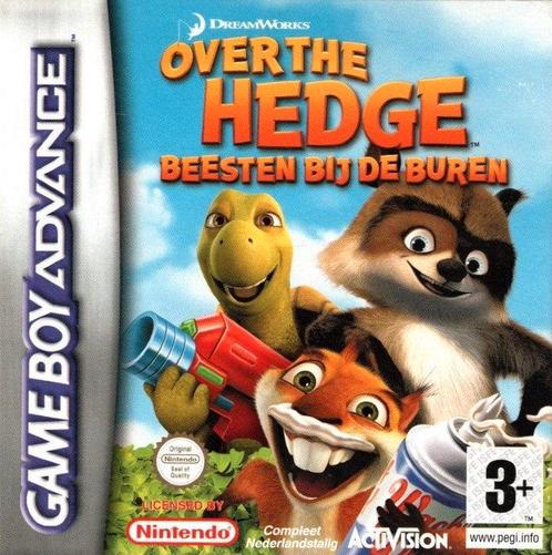 Game Boy Over The Hedge: Beesten bij de Buren (In doos), Spelcomputers en Games, Games | Nintendo Game Boy, Zo goed als nieuw