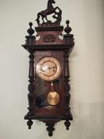 Regulateur wandklok Victoriaanse stijl Hout, Messing -, Antiek en Kunst