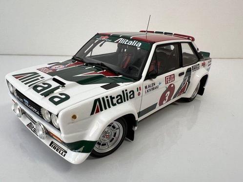 Kyosho 1:18 - Modelauto - Fiat 131 Abarth #3 vincitore, Hobby en Vrije tijd, Modelauto's | 1:5 tot 1:12