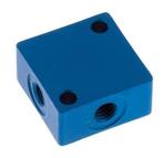 Dubbele Nippel G3/8 PVDF 10bar FDA 22mm Hex, Verzenden, Nieuw