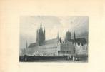 Zicht op Ypres, Antiek en Kunst, Kunst | Etsen en Gravures