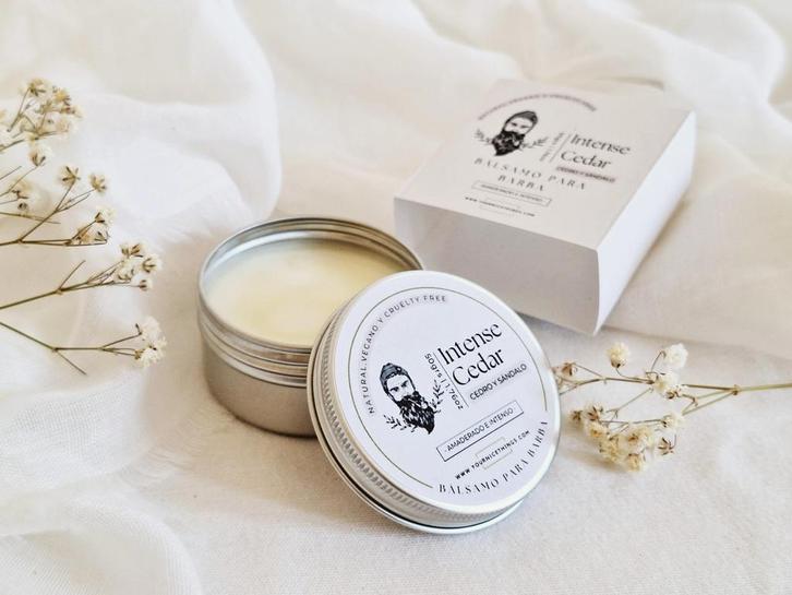 Biologische veganistische Baard balsem - INTENSE CEDER -, Sieraden, Tassen en Uiterlijk, Uiterlijk | Gezichtsverzorging