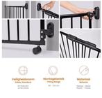 SafetyThings traphekje op wielen 80 - 130 cm zonder drempel, Kinderen en Baby's, Traphekjes, Ophalen of Verzenden, Zo goed als nieuw
