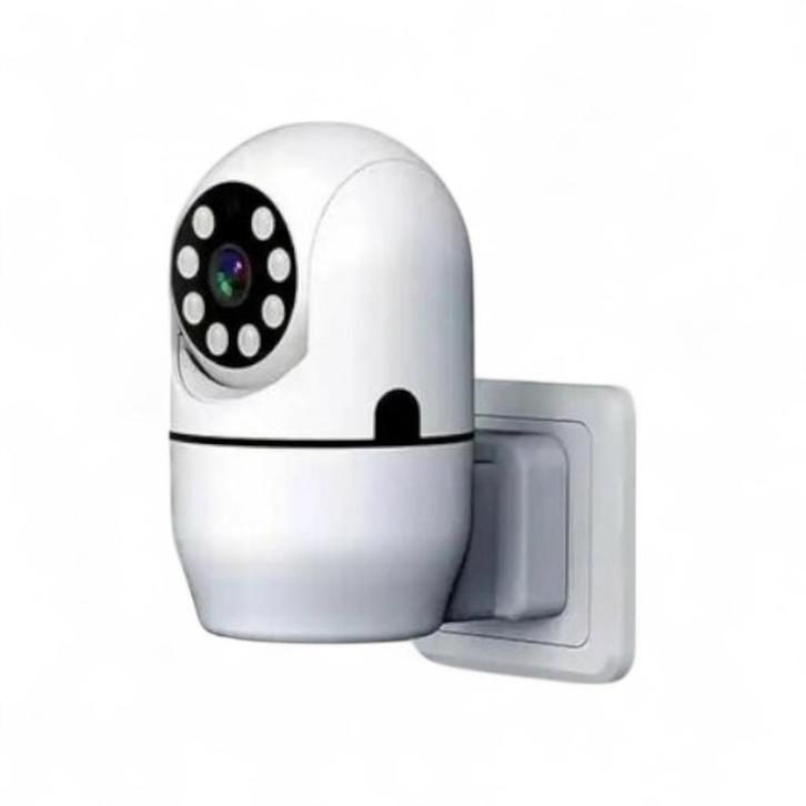 WiFi Beveiligingscamera | Direct op Stopcontact, Audio, Tv en Foto, Videobewaking, Nieuw, Binnencamera, Verzenden