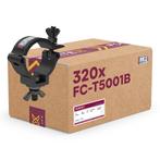 320x FORTEX Slimline Half Coupler truss klem WLL 100kg buis, Nieuw, Verzenden