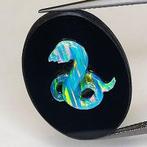 Opaal opaal - Hoogte: 25.18 mm - Breedte: 18.18 mm- 2.08 g -, Verzamelen, Mineralen en Fossielen