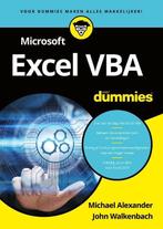 9789045356167 Microsoft Excel VBA voor Dummies, Boeken, Verzenden, Zo goed als nieuw, Michael Alexander