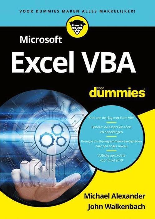 9789045356167 Microsoft Excel VBA voor Dummies, Boeken, Studieboeken en Cursussen, Nieuw, Verzenden