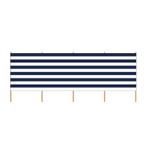 Strand Windscherm 2.75 meter blauw wit, Nieuw, Verzenden