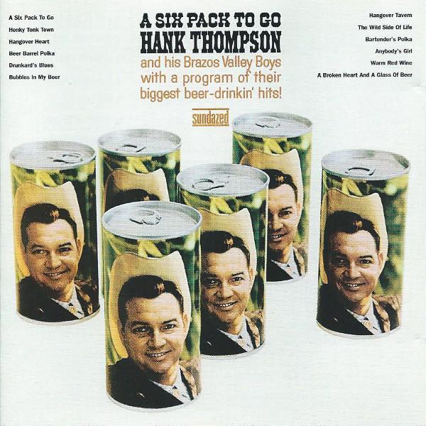 cd - Hank Thompson And His Brazos Valley Boys - A Six Pac..., Cd's en Dvd's, Cd's | Overige Cd's, Zo goed als nieuw, Verzenden