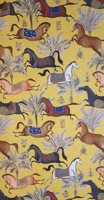 300x280cm! Textiel Chevalier met rennende paarden