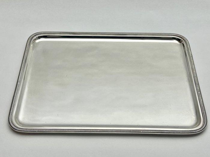 Ercuis - Dienblad - Filet Gadroons Contour - Verzilverd, Antiek en Kunst, Antiek | Meubels | Tafels