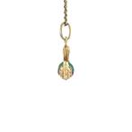 Gouden vintage zwaan zwaan met emaille 14 krt, Ophalen of Verzenden, Nieuw
