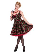 Rockabilly Jaren 50 Jurk Cherry, Kleding | Dames, Ophalen of Verzenden, Nieuw
