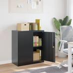 vidaXL Archiefkast 79x40x90 cm staal antracietkleurig, Huis en Inrichting, Kasten | Roldeurkasten en Archiefkasten, Verzenden