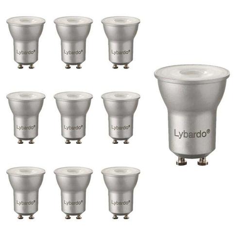Set van 10 LED spots GU10 | MR11 – GU11 spot 35 mm | 2.8 wat, Huis en Inrichting, Lampen | Losse lampen, Overige typen, Nieuw