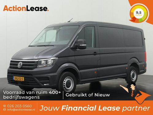 Volkswagen Crafter Bestelbus L3 H2 2021 Diesel, Auto's, Volkswagen, Dealer onderhouden, Te koop, Zwart, Handgeschakeld, Financial lease