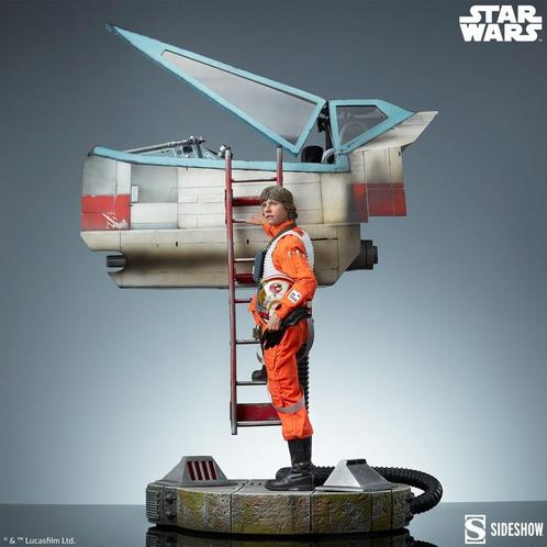 Star Wars Premium Format Statue Luke Skywalker & X-Wing: Red, Verzamelen, Star Wars, Nieuw, Ophalen of Verzenden
