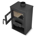 Houtkachel - binnen - vrijstaand - 12 KW - staal, Doe-het-zelf en Verbouw, Hout en Planken, Ophalen of Verzenden, Nieuw