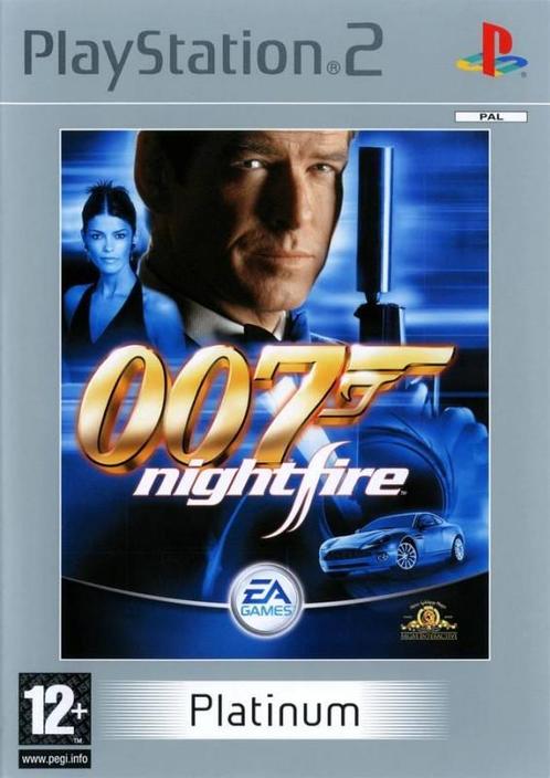 James Bond 007 Nightfire (platinum) (PlayStation 2), Spelcomputers en Games, Games | Sony PlayStation 2, Gebruikt, Vanaf 7 jaar