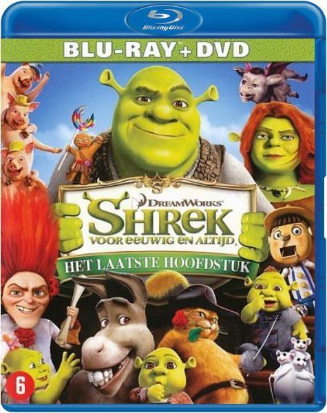Shrek forever after (blu-ray tweedehands film), Cd's en Dvd's, Blu-ray, Zo goed als nieuw, Ophalen of Verzenden