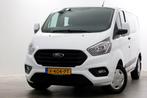 Ford Transit Custom 2.0 TDCI 130pk E6 L1H1 Trend D.C. Airco, Gebruikt, Euro 6, Wit, Dealer onderhouden