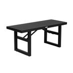 *WOONWINKEL* Lavis Alure Eetkamerbank Buiten 105 Zwart, Verzenden, Nieuw