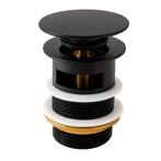 Afvoerplug Mat Zwart Pop up Plug voor Wastafel, Verzenden, Nieuw, Wastafel