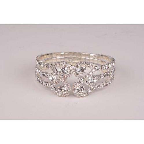 Corsage Polscorsage-armband Angelique Diamond Polscorsage, Huis en Inrichting, Woonaccessoires | Kunstplanten en Kunstbloemen