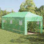 vidaXL Kas met dak Groen 290 x 870 x 315 cm Staal, Tuin en Terras, Kassen, Verzenden, Nieuw