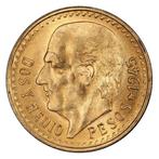 Mexico. 1945 Mexican 2 1/2 Pesos Hidalgo Gold Coin - FREE