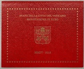 Vaticaan. Year Set (BU) 2015 (Zonder Minimumprijs), Postzegels en Munten, Munten | Europa | Euromunten