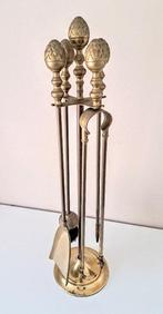 Haardset - Openhaard accessoire - Groot Haardstel - Messing