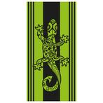 Strandlaken luxe jacquard Gecko Luna, Verzenden, Nieuw, Groen