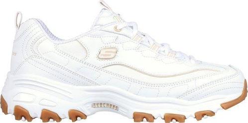 Skechers Maat 41 DLites-Good Neutral - Dames Sneakers - Wit, Kleding | Dames, Schoenen, Wit, Nieuw, Verzenden