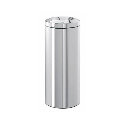 Brabantia Vlamdovende papierbak 30 ltr - chroom, Huis en Inrichting, Woonaccessoires | Prullenbakken, Nieuw, Verzenden