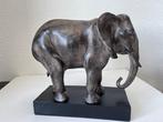 Beeld, Grote Olifant - 1,4 kg - 27 cm - Composiet, bewerkt, Antiek en Kunst