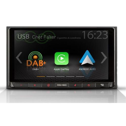Zenec Multimedia 2-din Apple Carplay, Android Auto, Caravans en Kamperen, Kampeeraccessoires, Nieuw