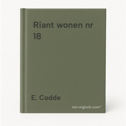 Riant wonen nr 18 9789080694590 E. Codde, Boeken, Hobby en Vrije tijd, Gelezen, Verzenden
