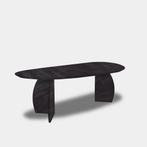 Tafel organisch eikenhout  Set Driehoek  300x125, Huis en Inrichting, Tafels | Eettafels, Nieuw