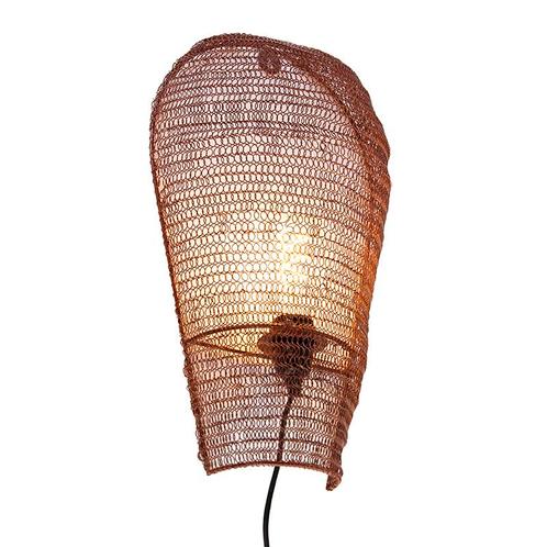 Oosterse wandlamp brons 45 cm - Nidum, Huis en Inrichting, Lampen | Wandlampen, Nieuw, Overige materialen