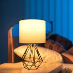 Tafellamp - Bureaulamp - Tafellamp slaapkamer - Wit - Aigost, Huis en Inrichting, Lampen | Overige, Verzenden, Nieuw